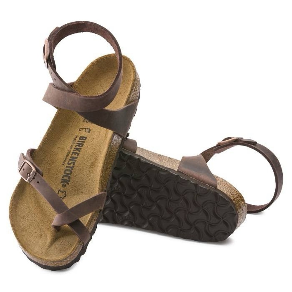 ⭐️ Birkenstock Yara Ankle Strap Birko Floor Sandals Habana